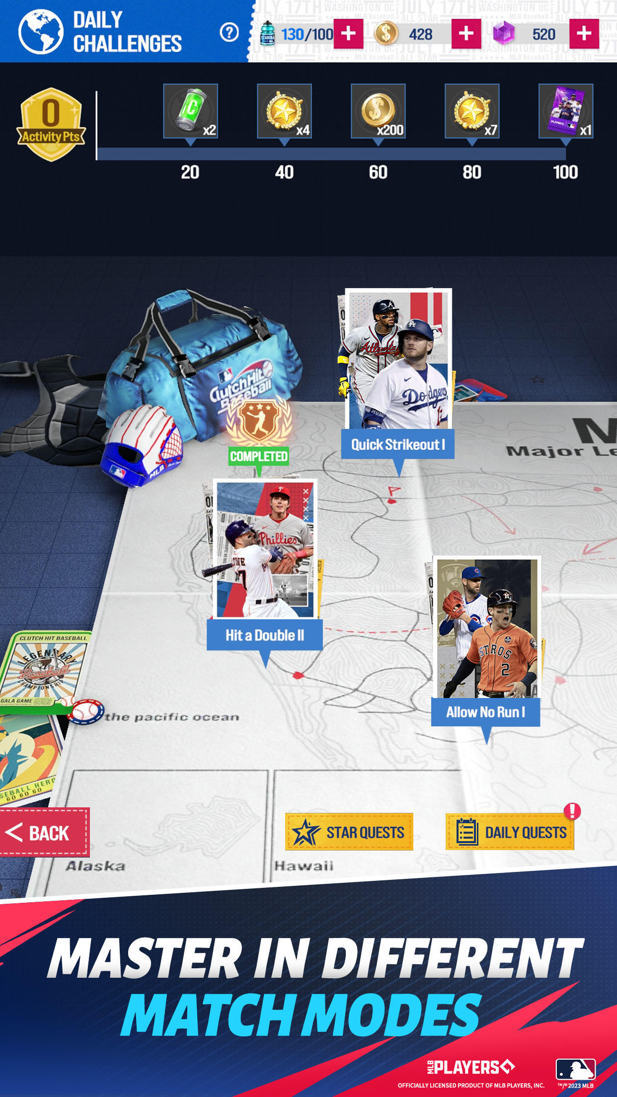 MLB Clutch Hit Baseball 2023