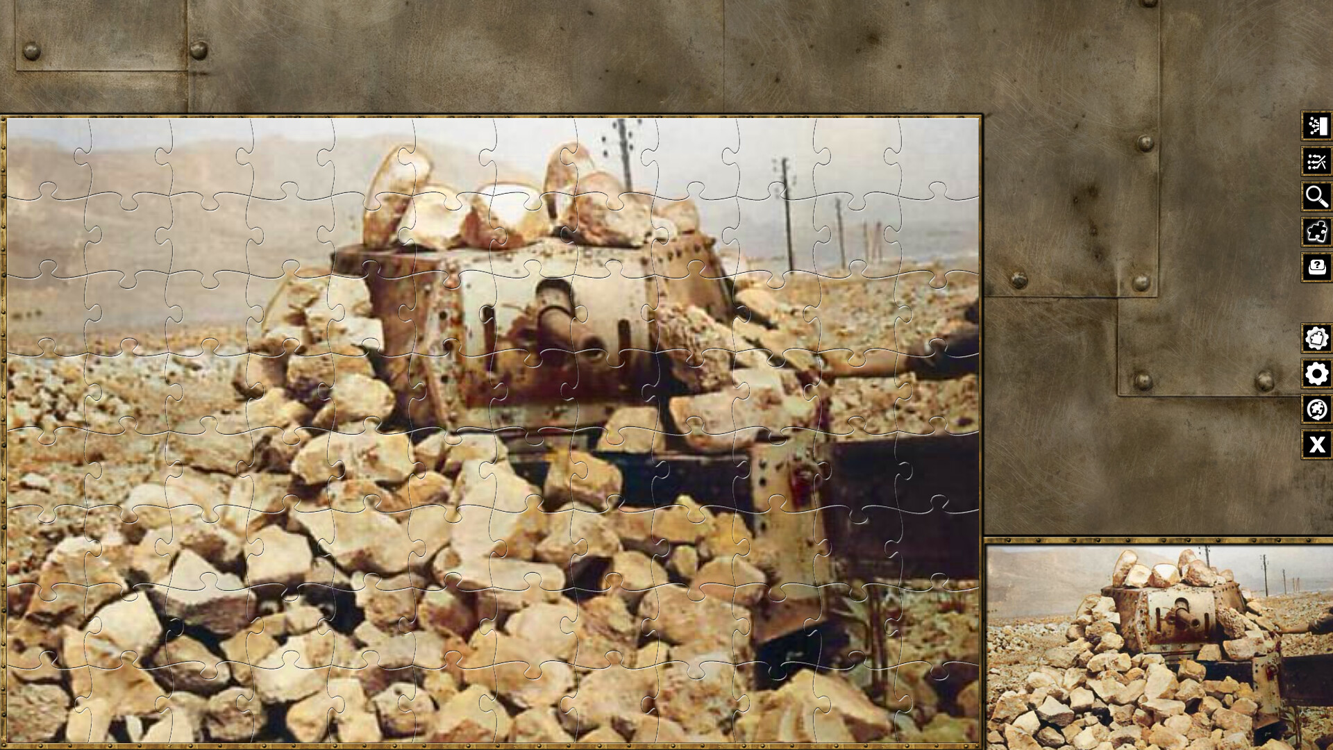 Pixel Puzzles WW2 Jigsaw: Italian Tanks