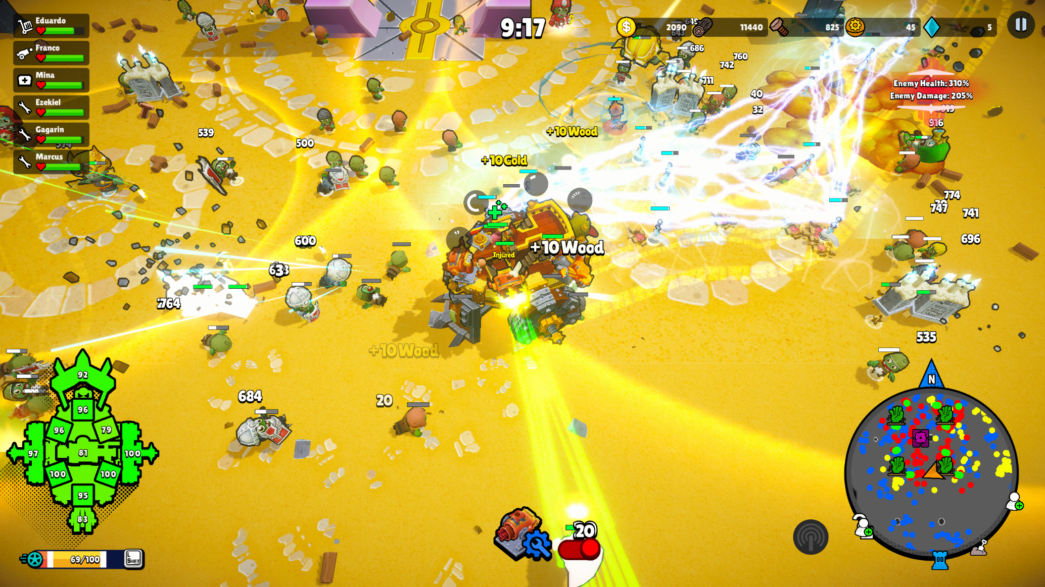 Zombie Rollerz: The Last Ship