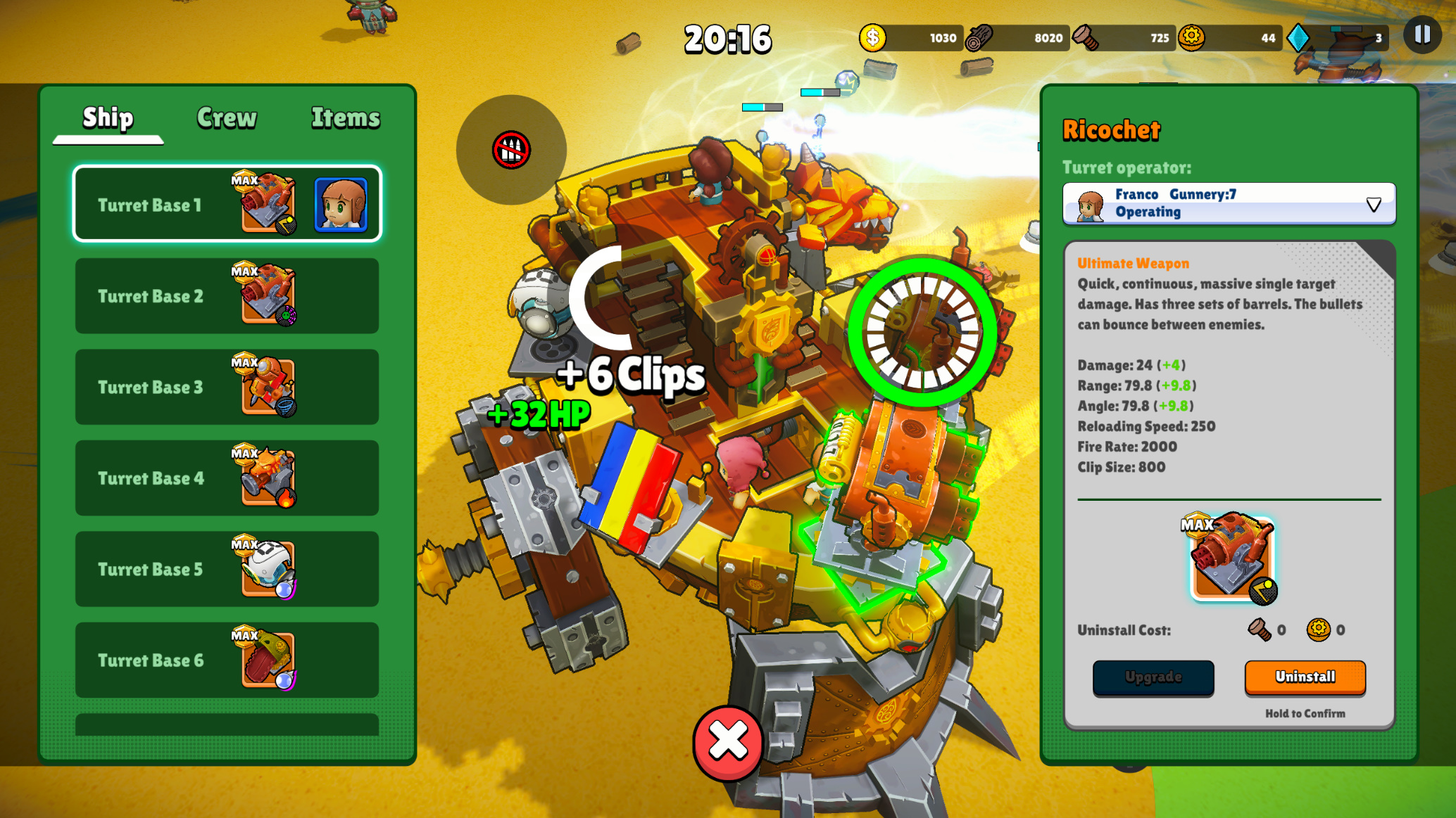 Zombie Rollerz: The Last Ship