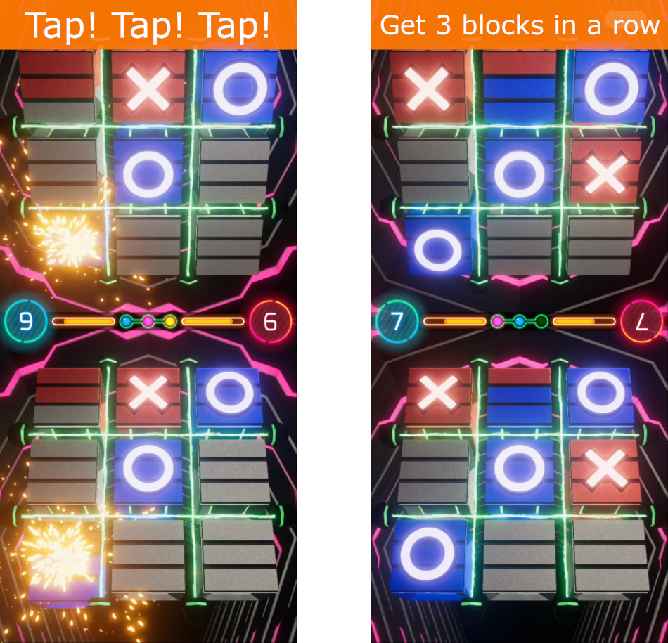 Tic Tac Toe: Speed Tapping
