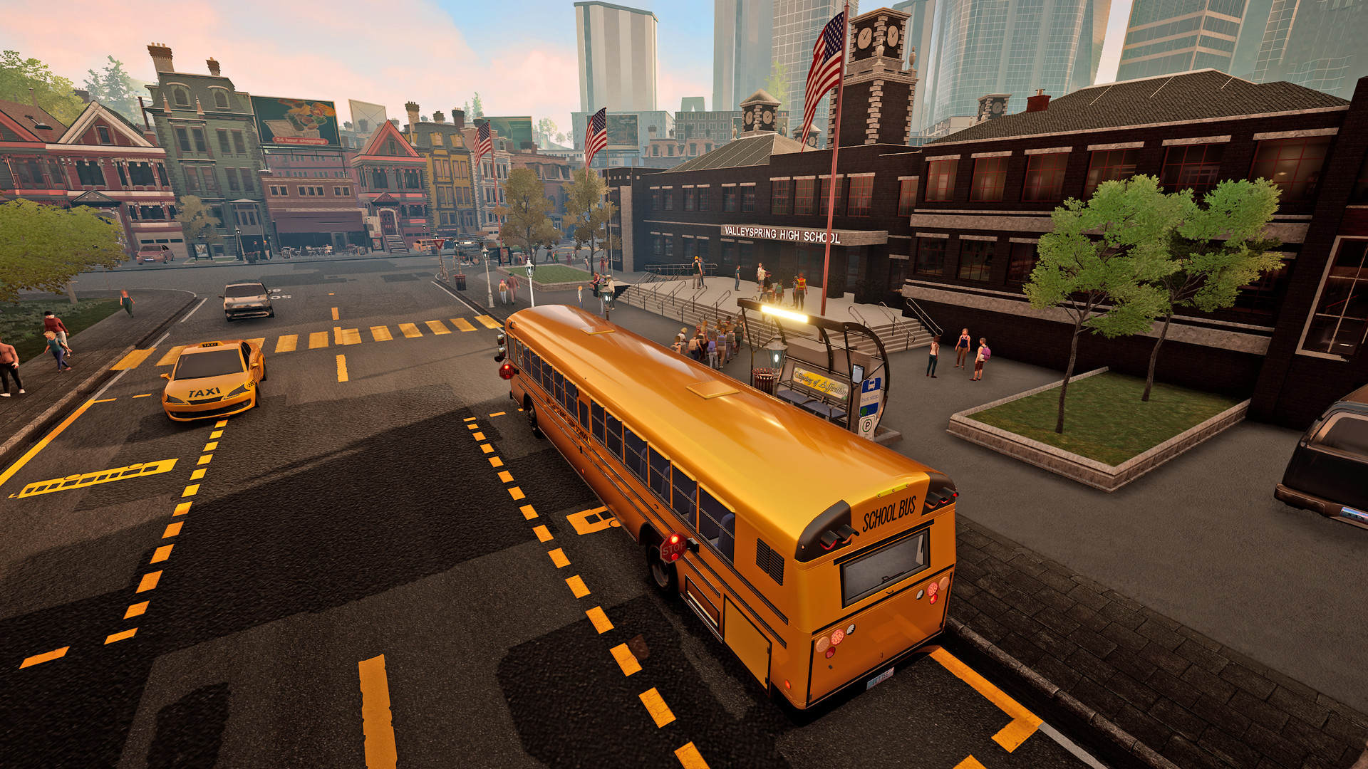 Bus Simulator 21: Next Stop – Official School Bus Extension