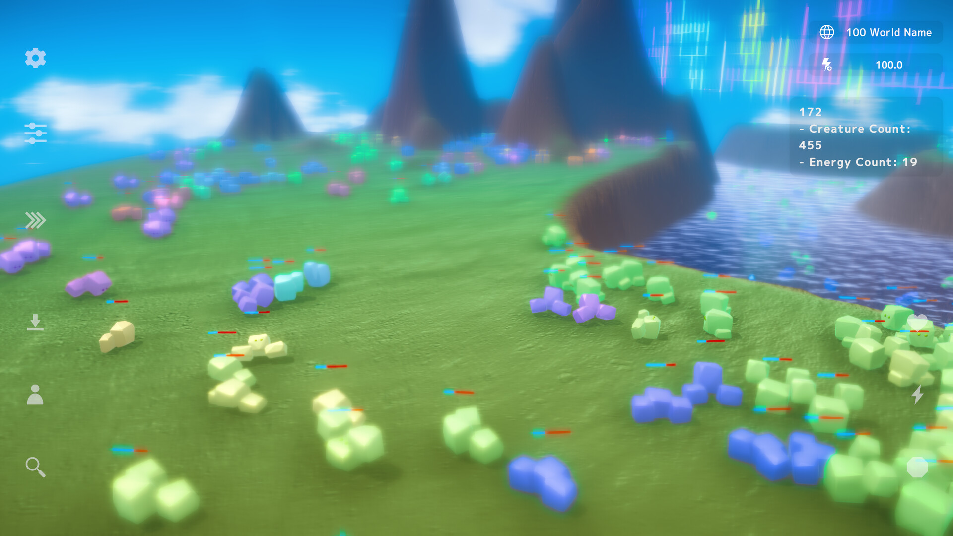 Anlife: Motion-Learning Life Evolution