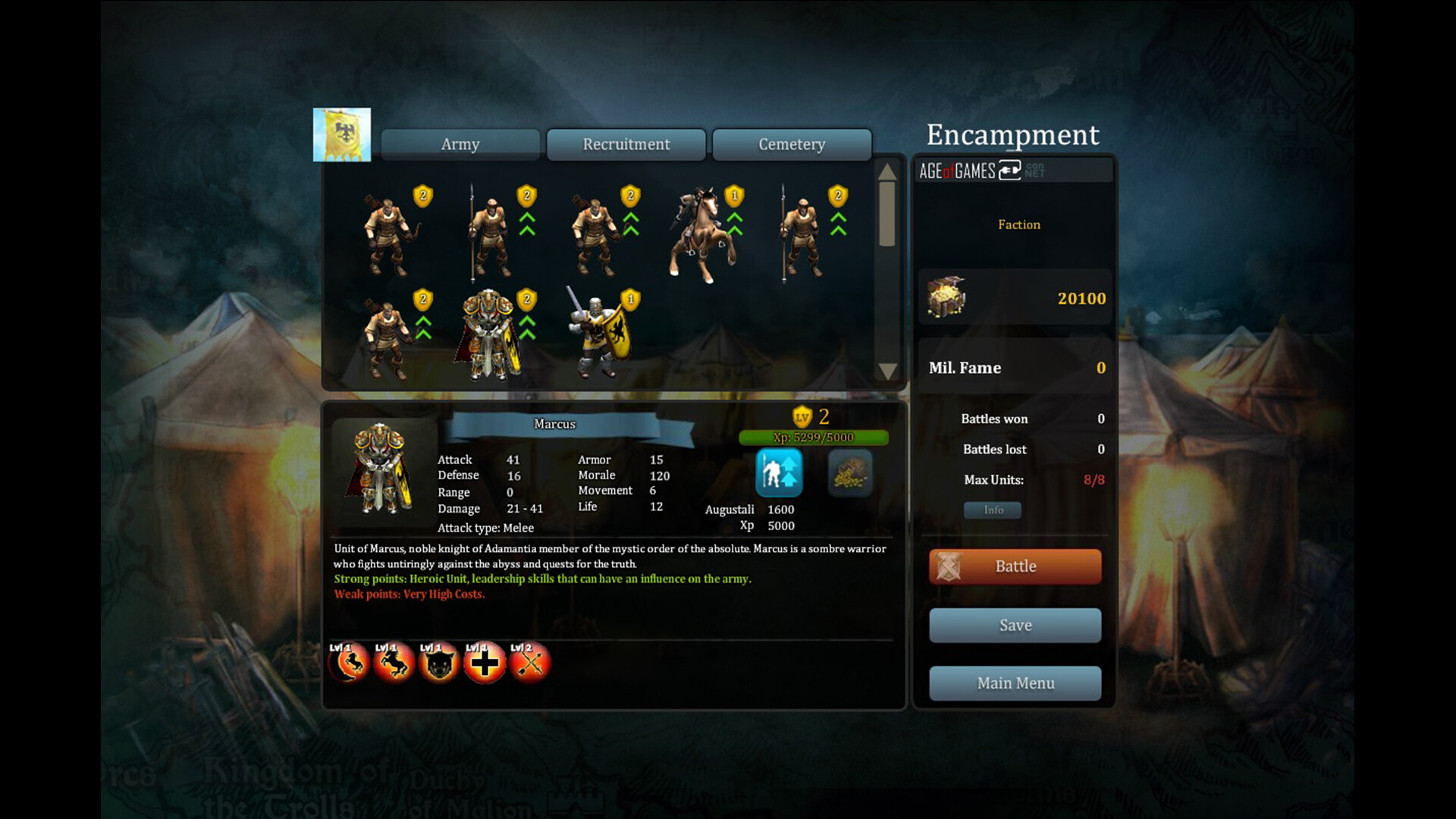 Fantasy Kommander: Eukarion Wars