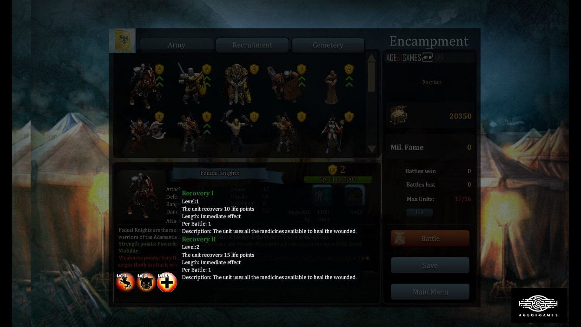 Fantasy Kommander: Eukarion Wars