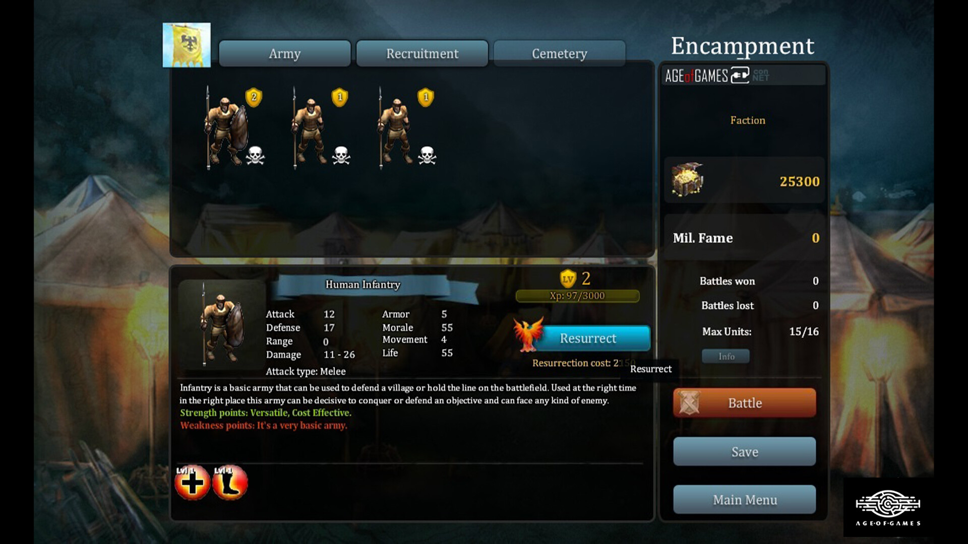 Fantasy Kommander: Eukarion Wars