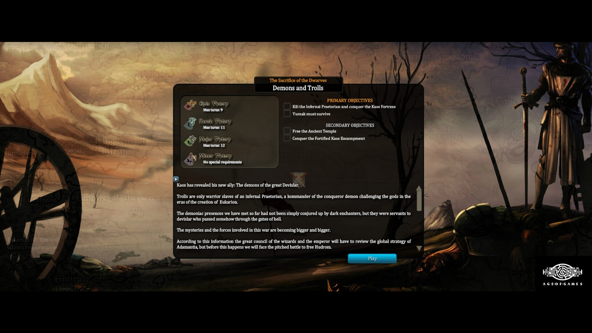 Fantasy Kommander: Eukarion Wars