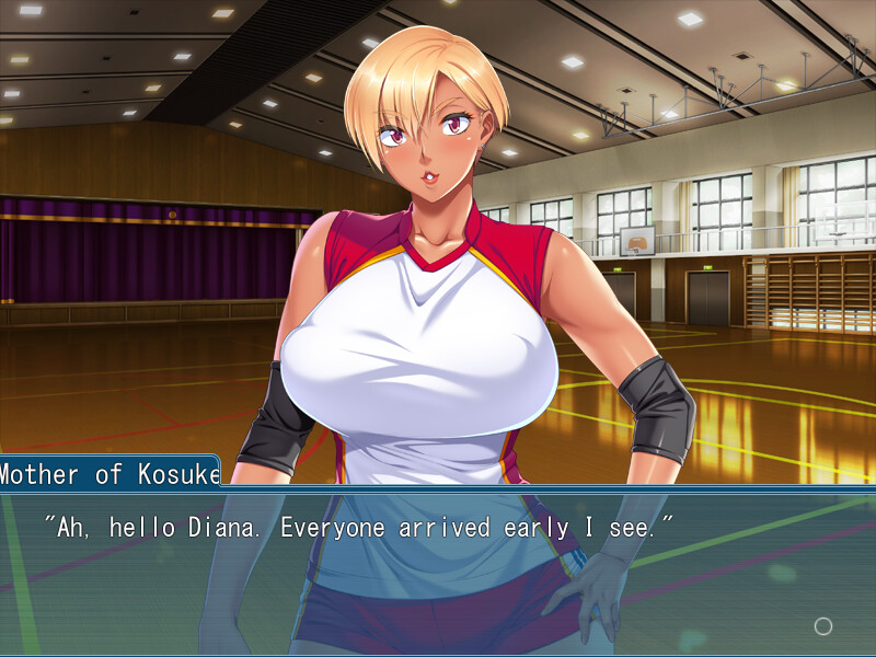 Oh, Yes! Kasshoku Hitozuma no Seiyoku Kaishou ~Ero Ero Dekiru Mama-san Volley Kai~