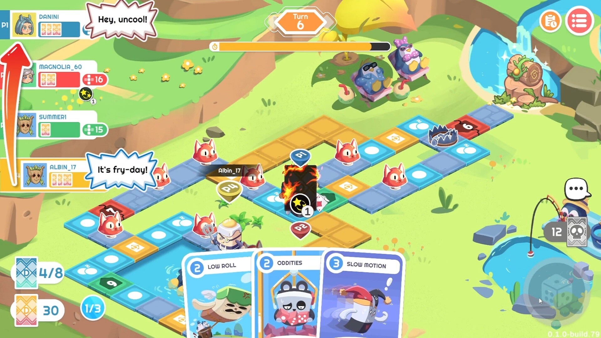 Dadoo: Twists, Turns, and Mischiefs