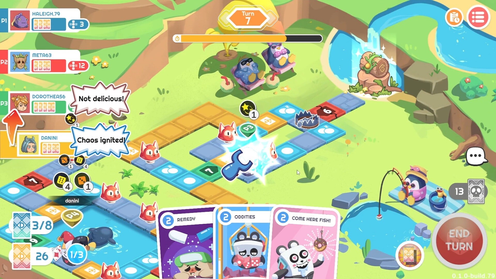 Dadoo: Twists, Turns, and Mischiefs