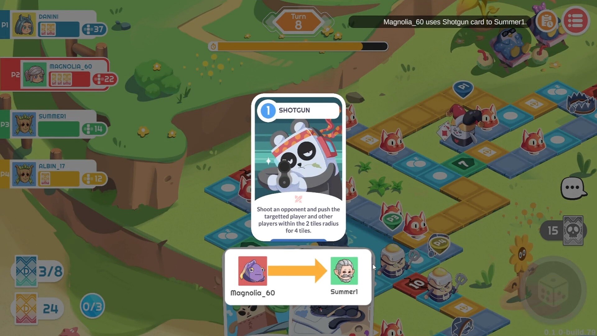 Dadoo: Twists, Turns, and Mischiefs