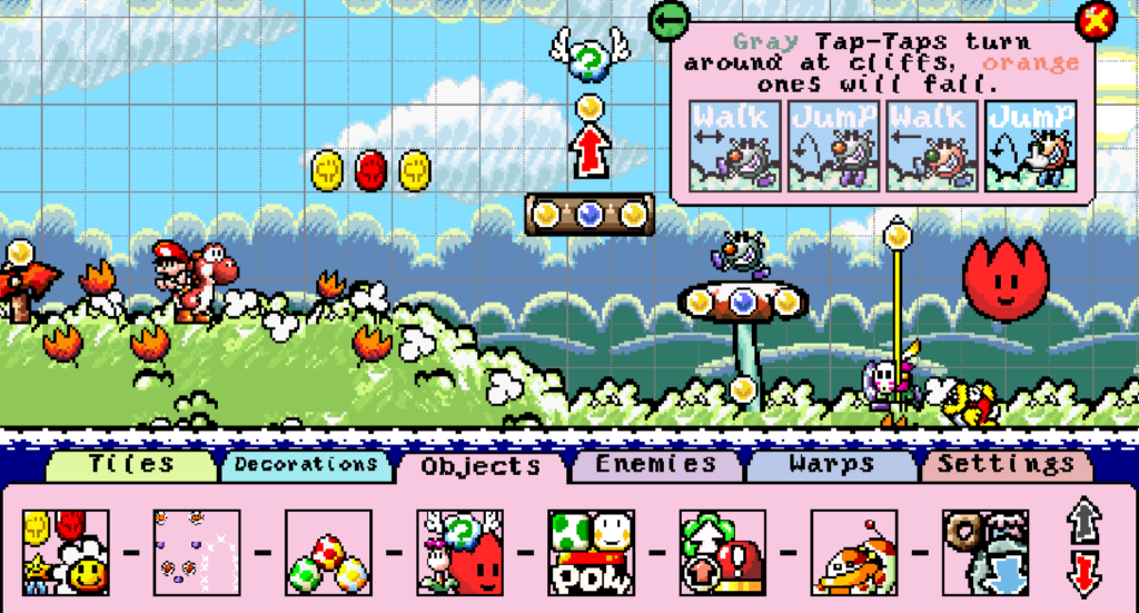 Super Mario Construct 2: Yoshi’s Fabrication Station