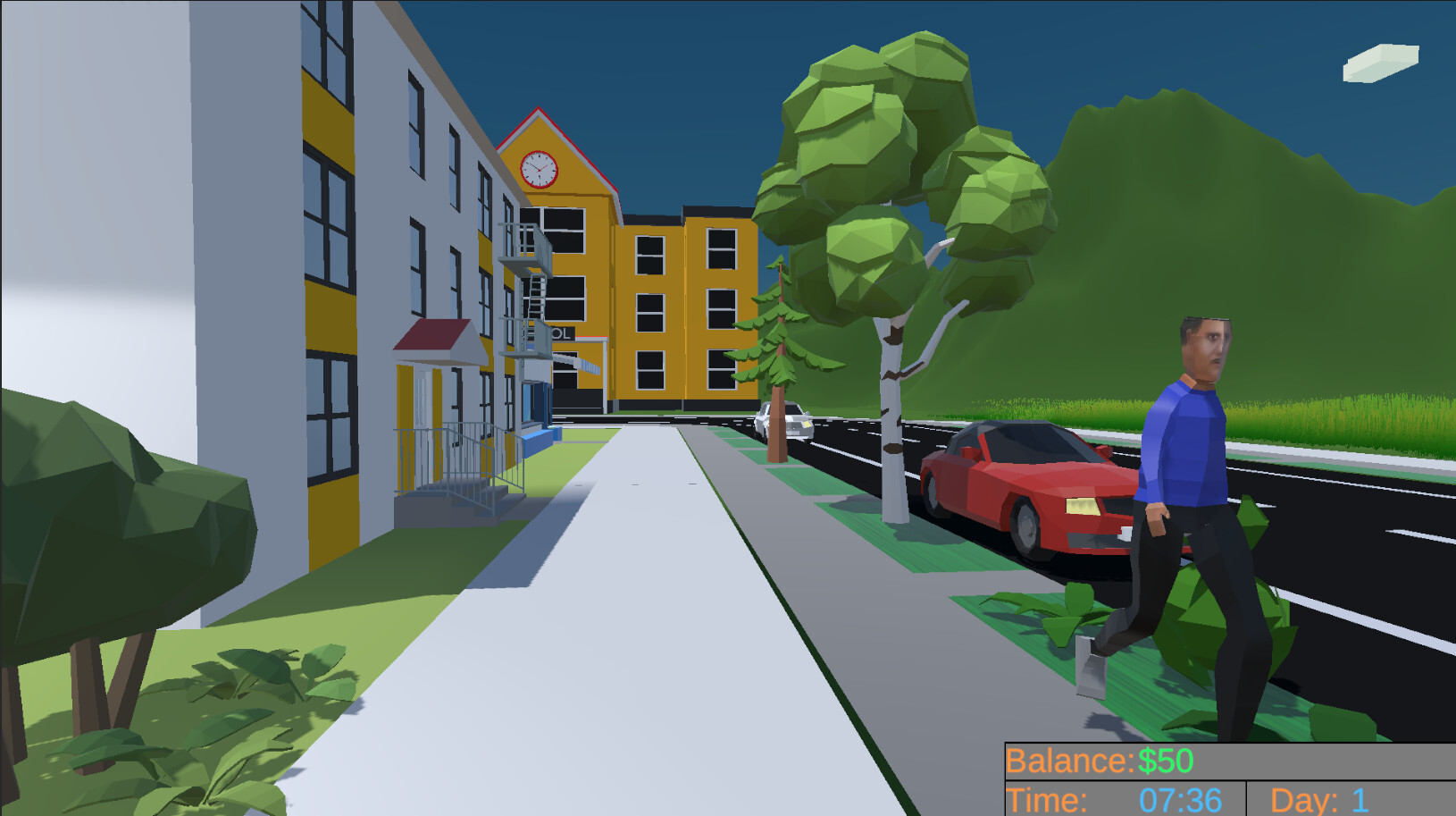 Paint Desk Simulator