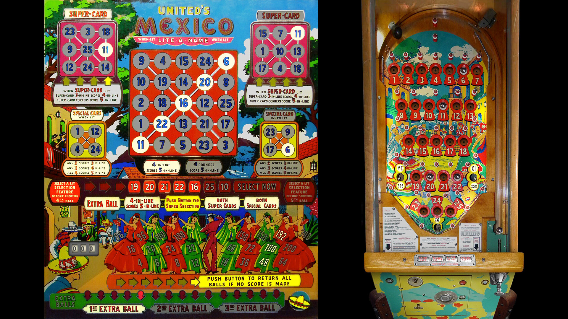 Bingo Pinball Gameroom: United Mexico