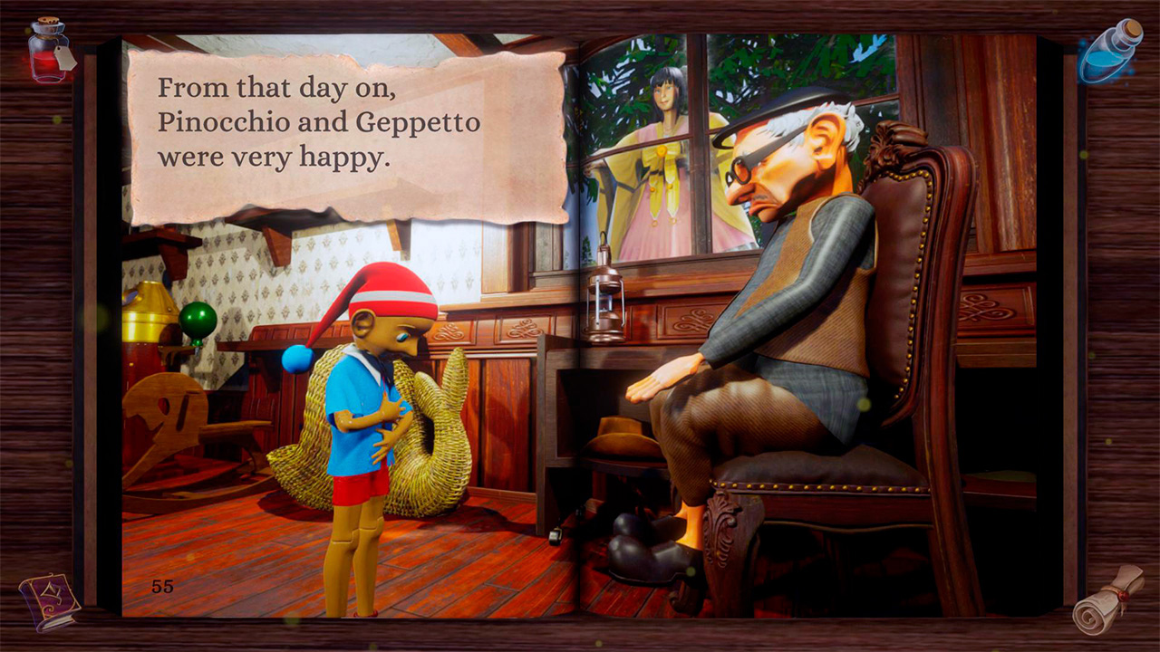 Pinocchio: Interactive Book