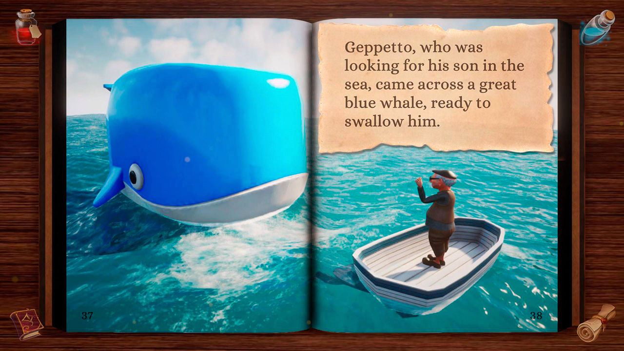 Pinocchio: Interactive Book