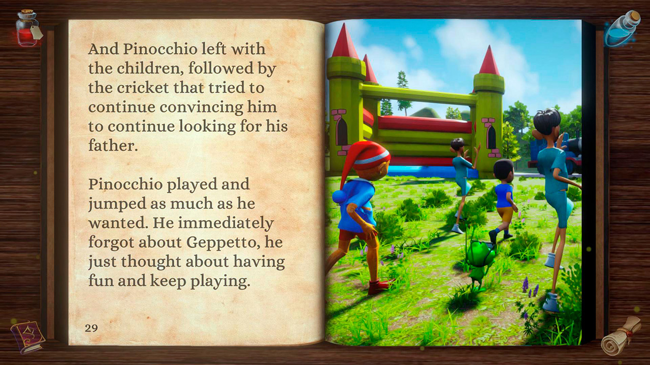 Pinocchio: Interactive Book