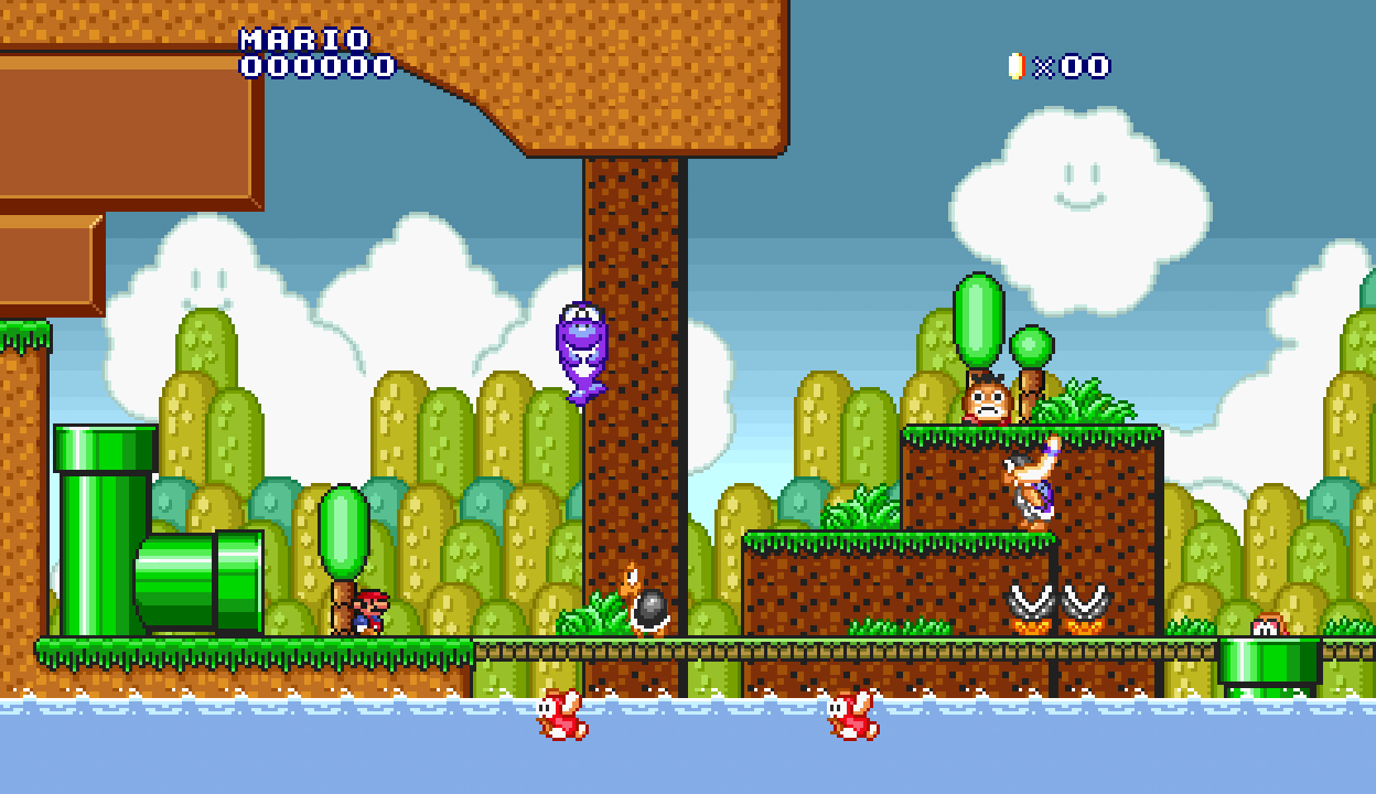 Super Mario Construct