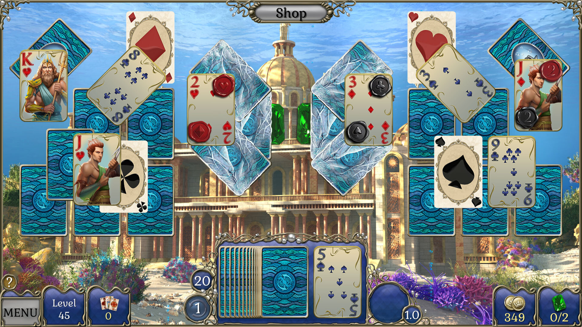 Jewel Match Atlantis Solitaire 4: Collector’s Edition
