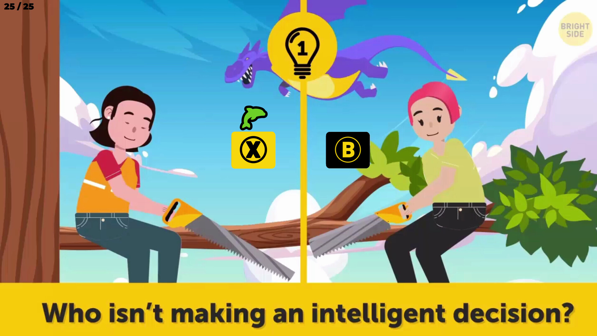 Bright Side: Riddles &amp; Puzzles