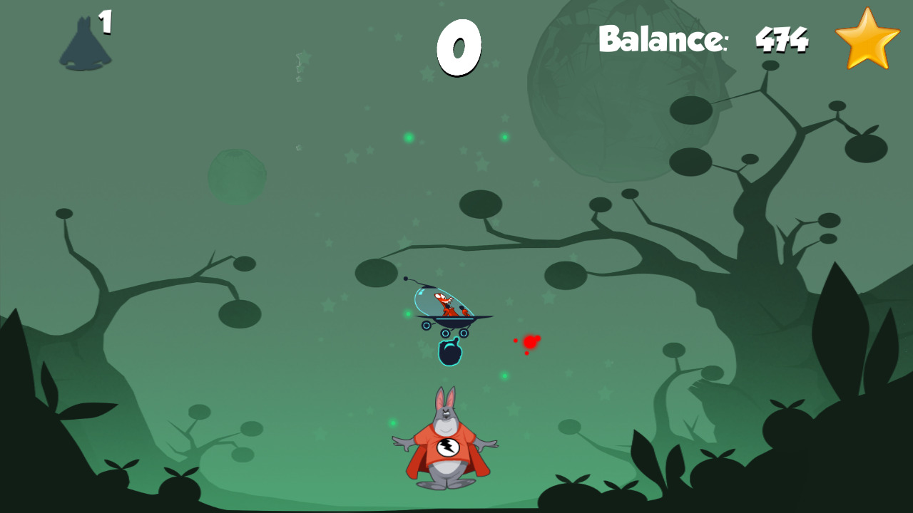 Thunder War Rabbit Alien Fight