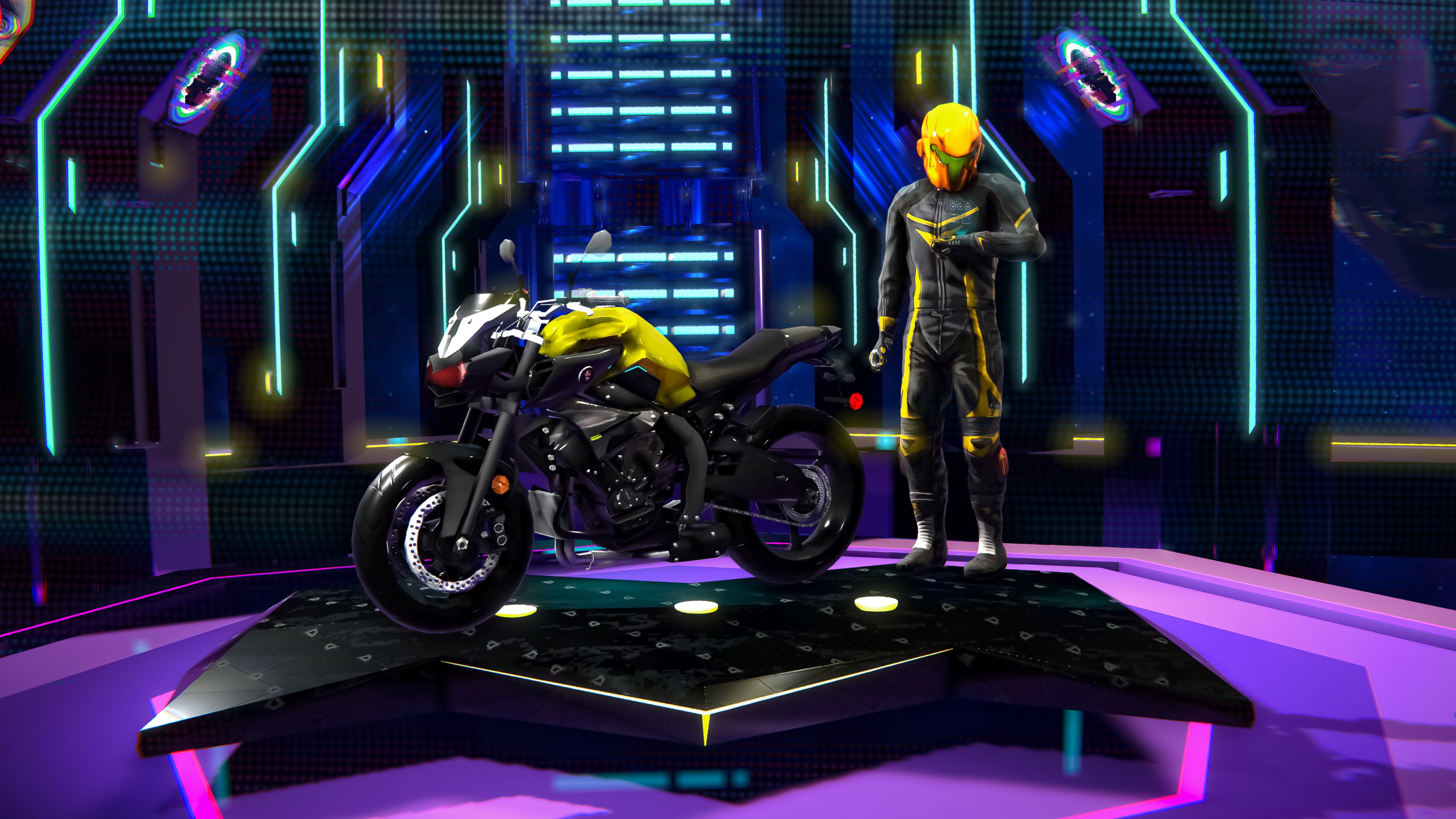 2044 Moto Racer: Cyber Racing Simulator