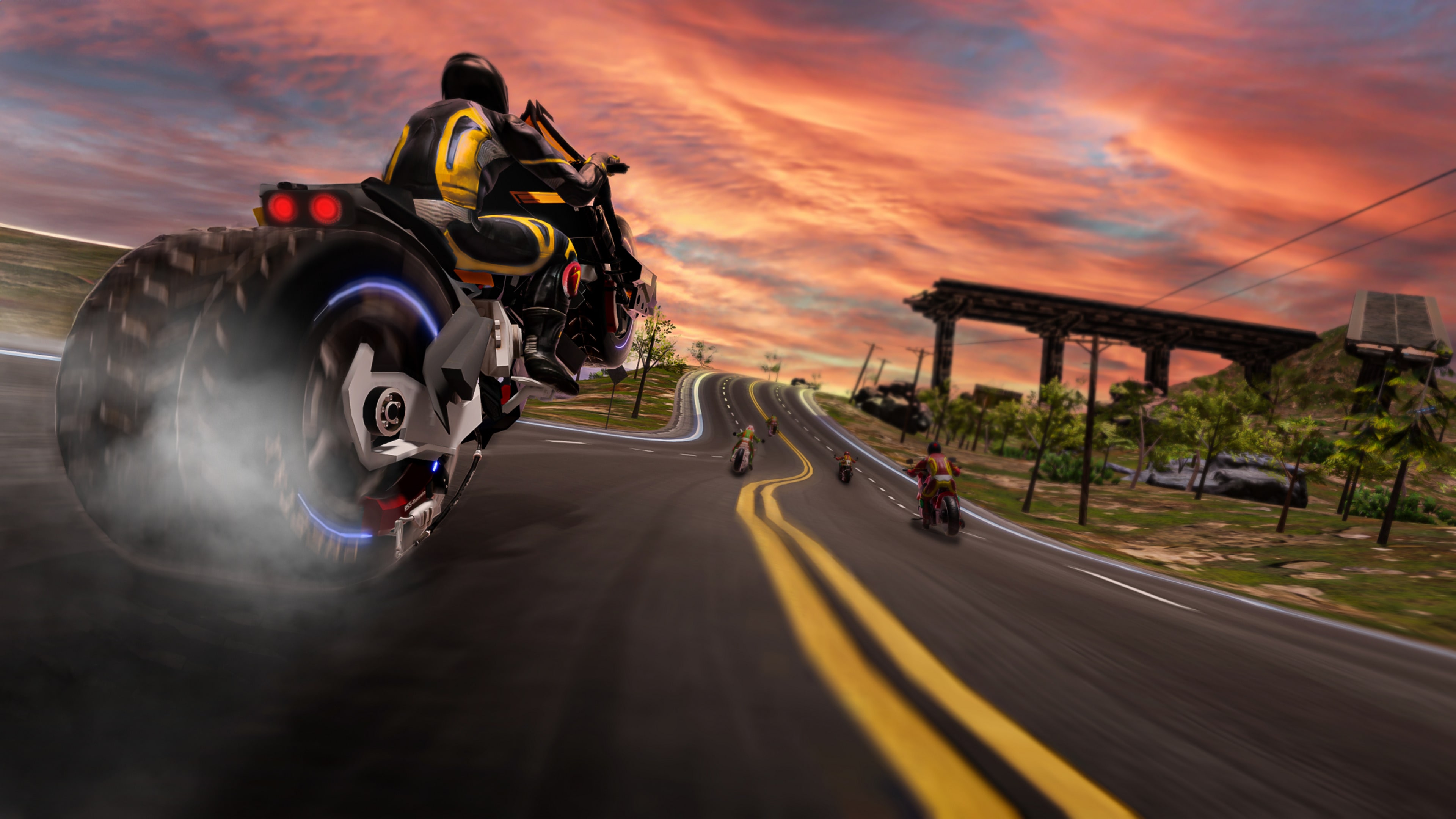 2044 Moto Racer: Cyber Racing Simulator