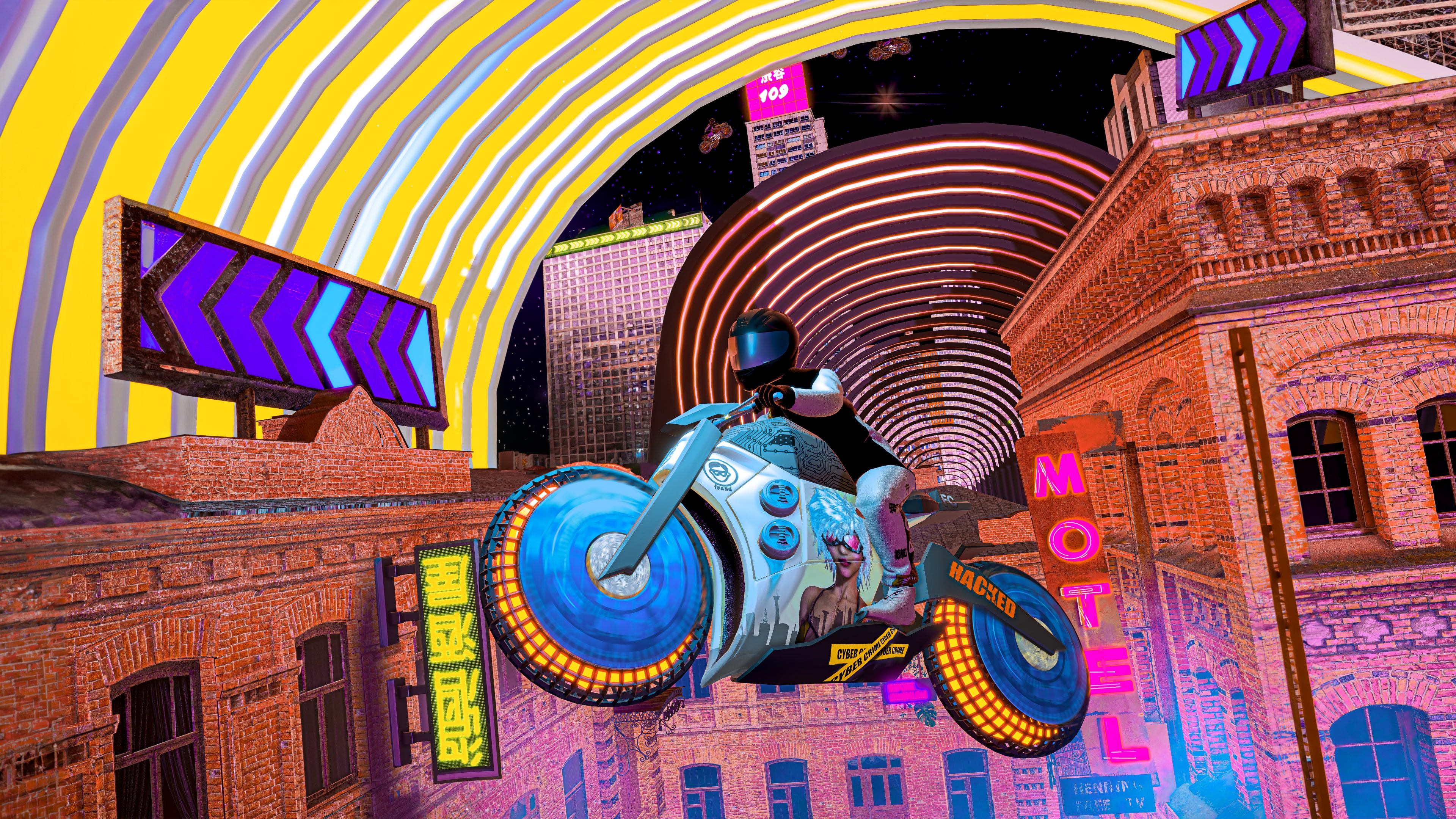 2044 Moto Racer: Cyber Racing Simulator