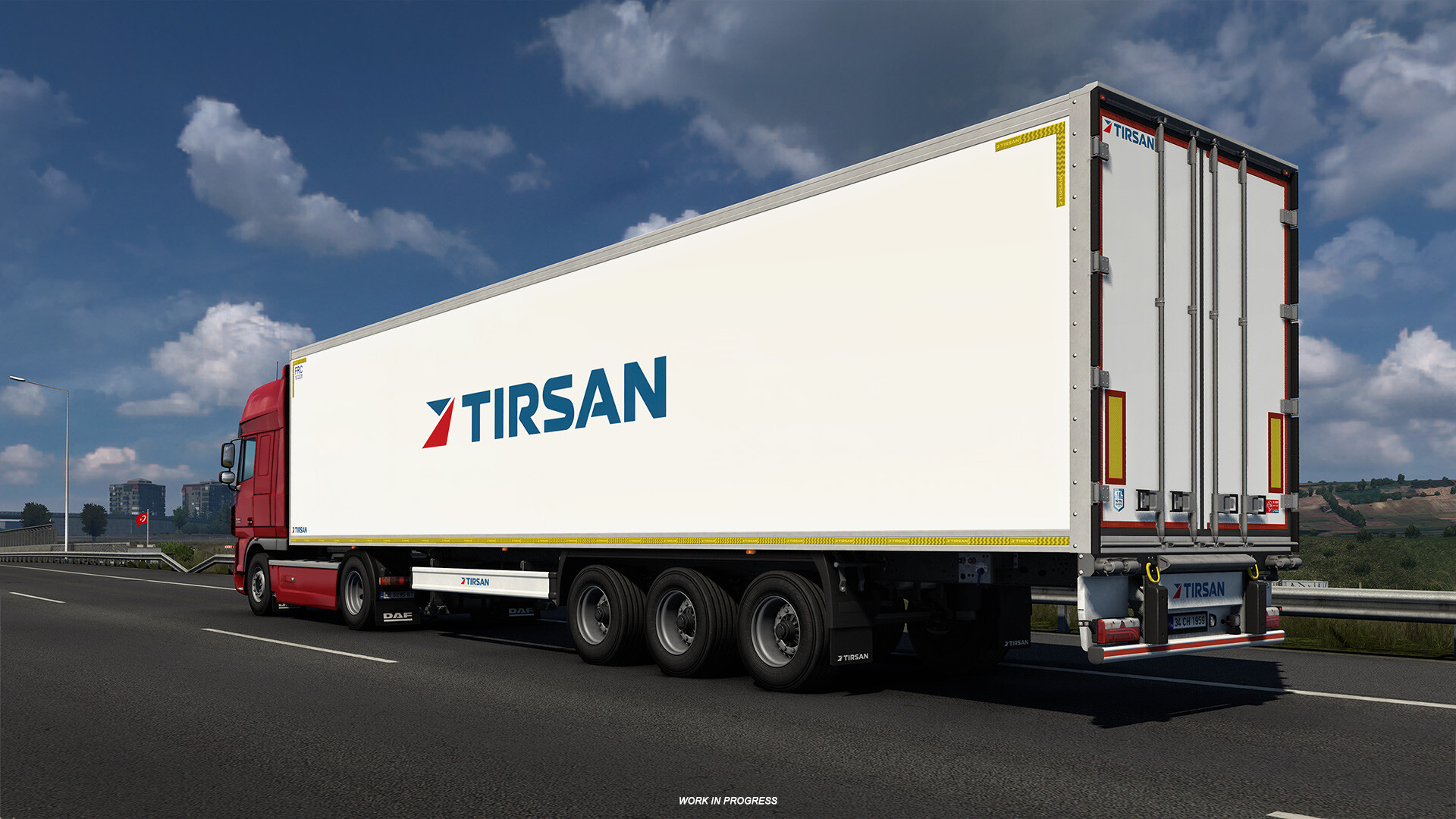 Euro Truck Simulator 2: Tirsan Trailer Pack