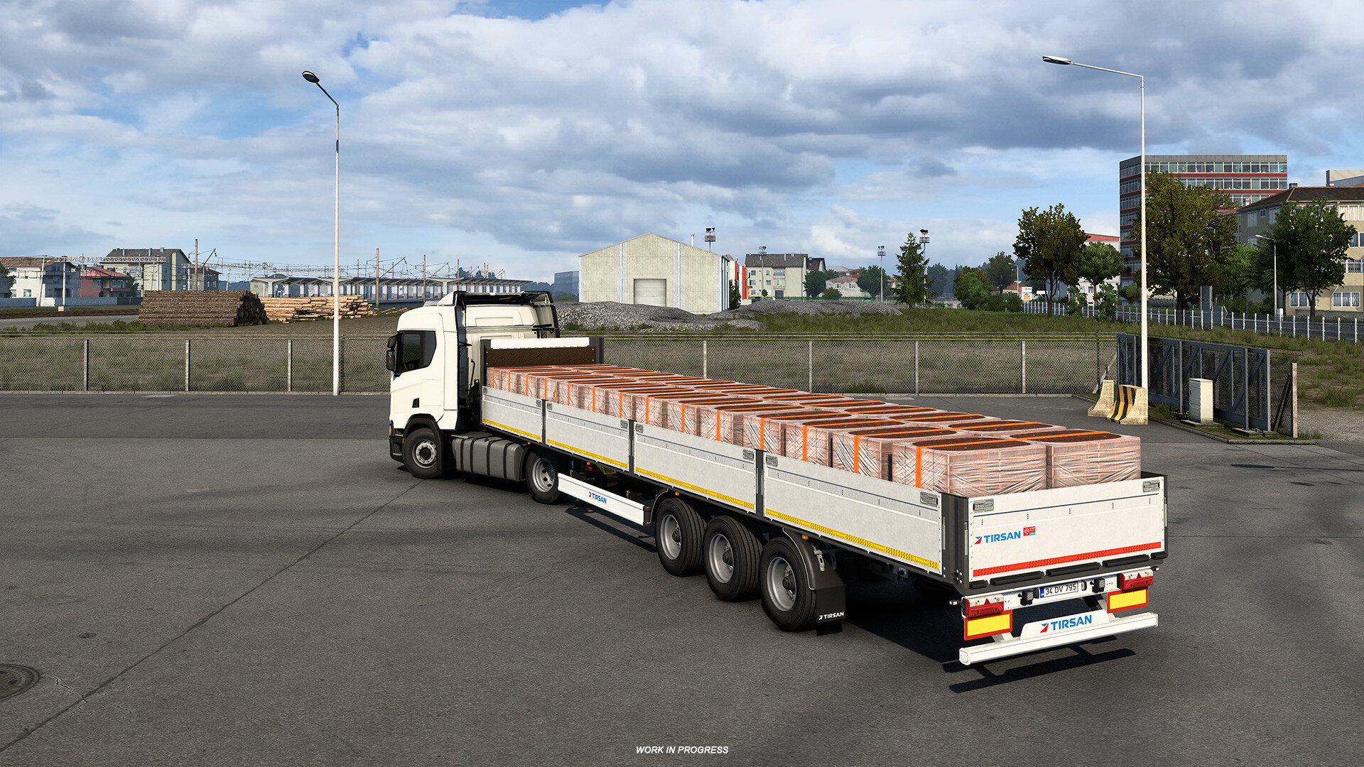 Euro Truck Simulator 2: Tirsan Trailer Pack
