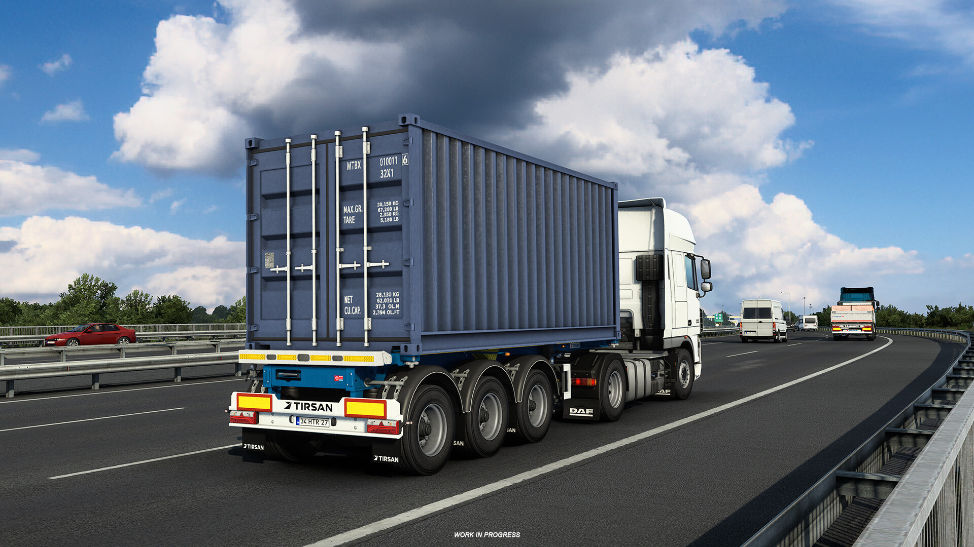 Euro Truck Simulator 2: Tirsan Trailer Pack