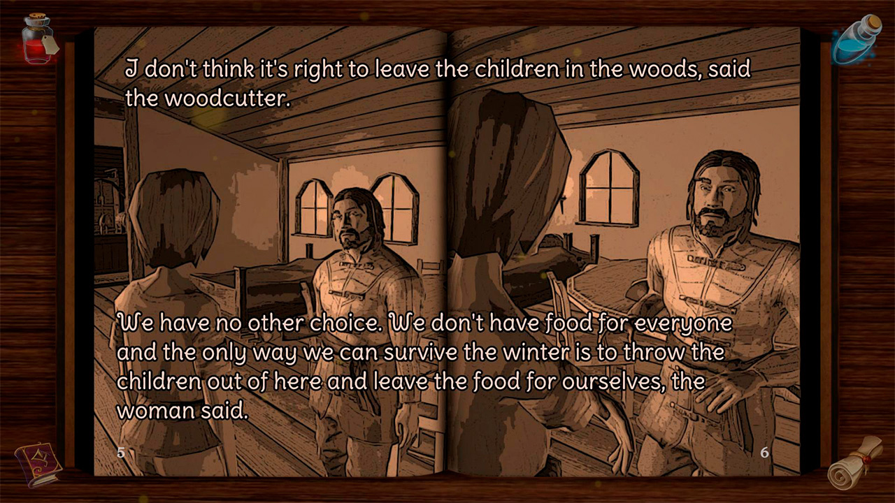 Hansel and Gretel: Interactive Book