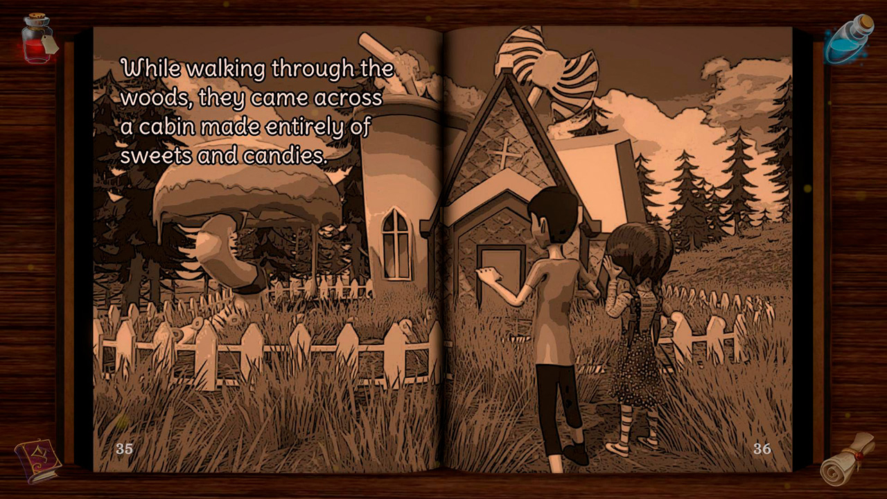 Hansel and Gretel: Interactive Book