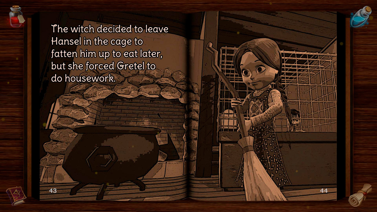 Hansel and Gretel: Interactive Book