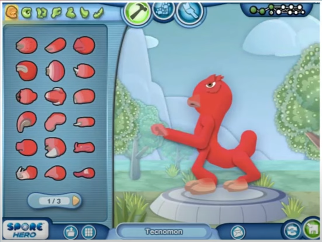 Spore 2D Creature Creator