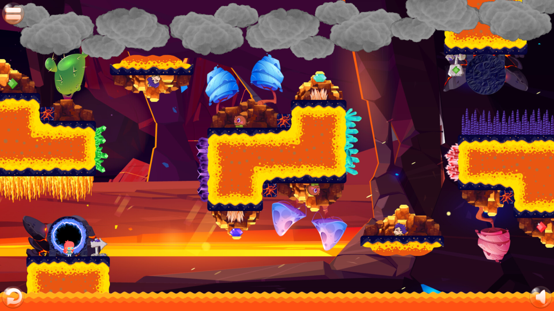 Petty’s Adventure: Volcano