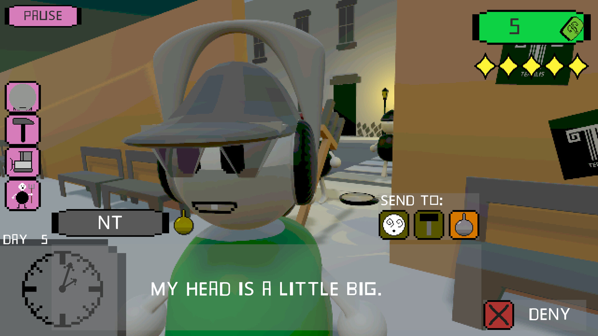 Brick on the Head