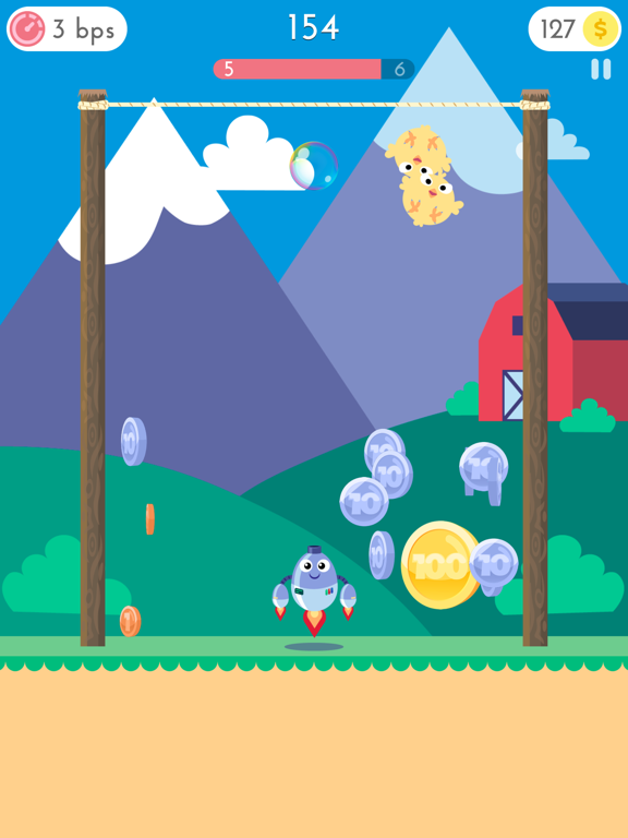 Bubble Shooting Robots