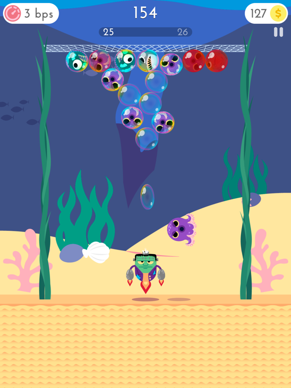 Bubble Shooting Robots