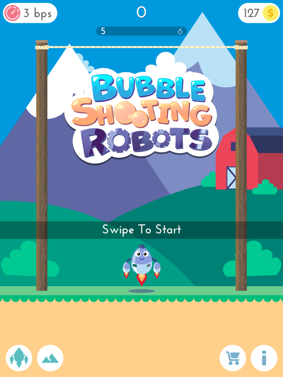 Bubble Shooting Robots