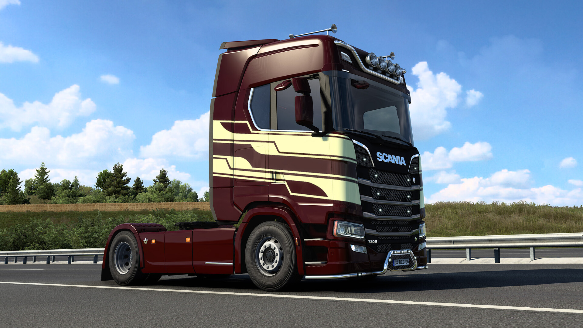Euro Truck Simulator 2: Modern Lines Paint Jobs Pack