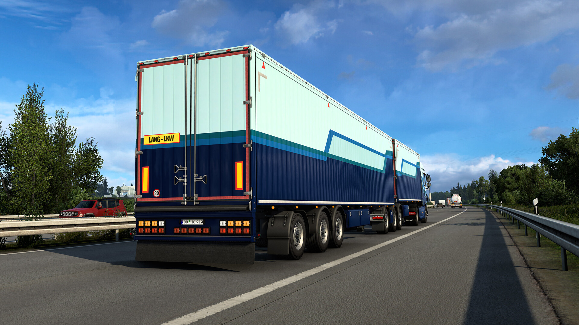 Euro Truck Simulator 2: Modern Lines Paint Jobs Pack