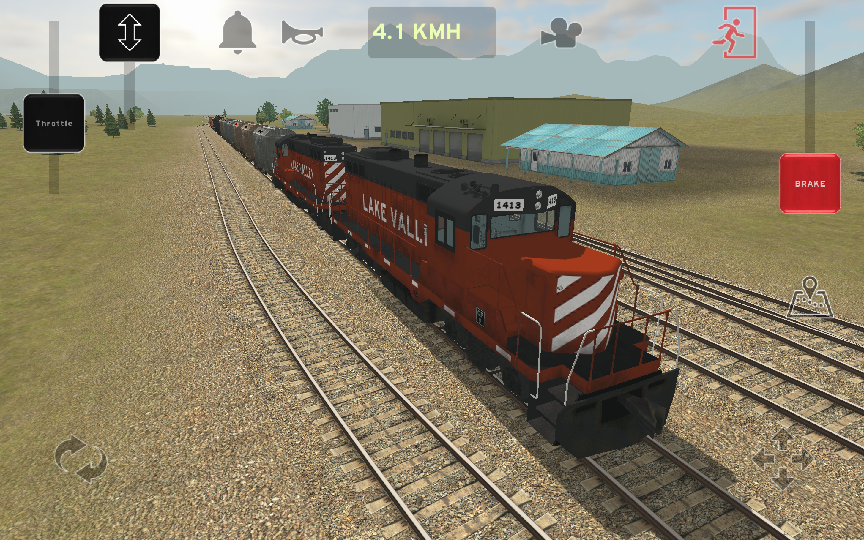 Train and Rail Yard Simulator