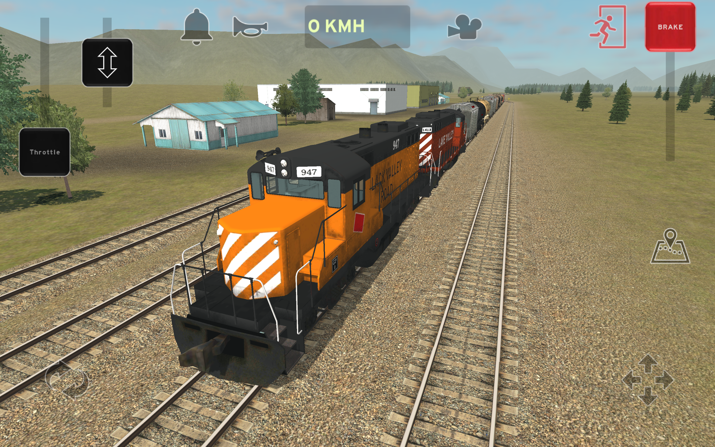 Train and Rail Yard Simulator