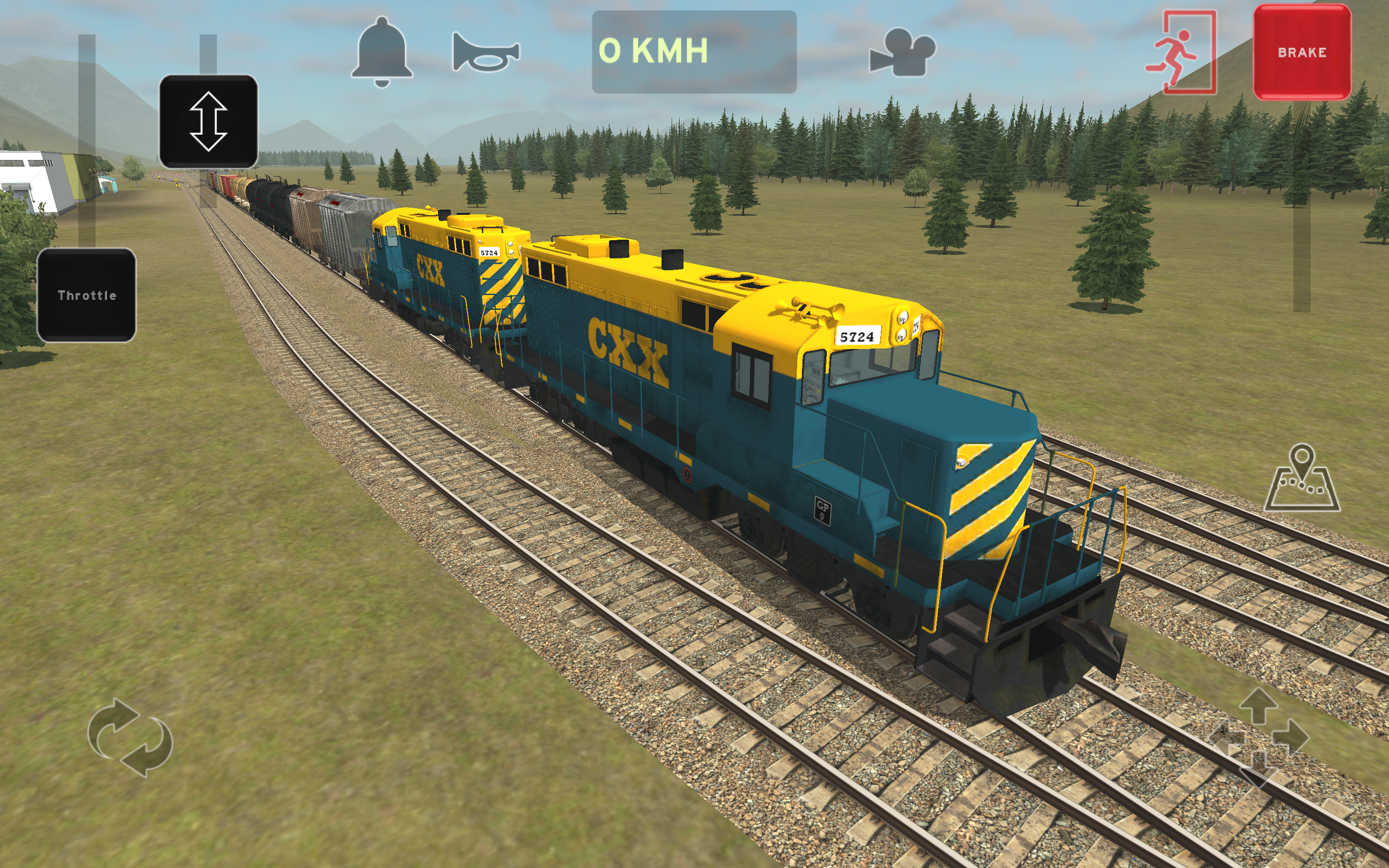 Train and Rail Yard Simulator