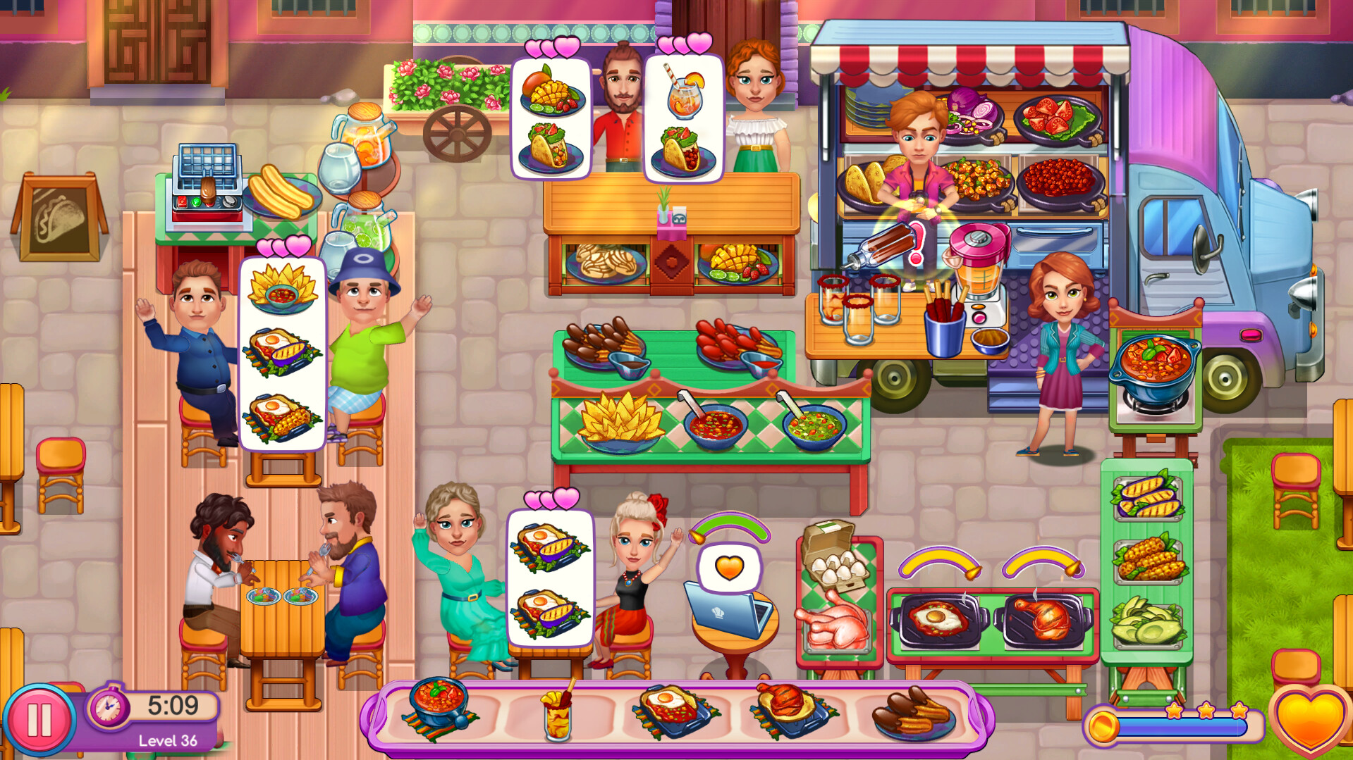 Claire’s Cruisin’ Cafe: Fest Frenzy