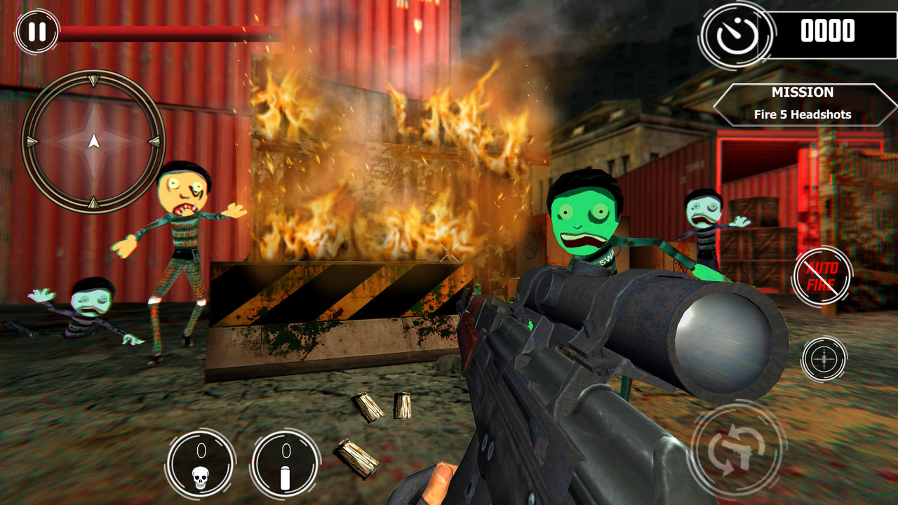 Zombie Sniper Shooter: Stickman War