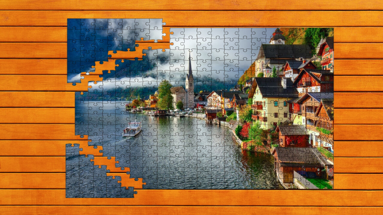 Golden Leaf Jigsaw Puzzles