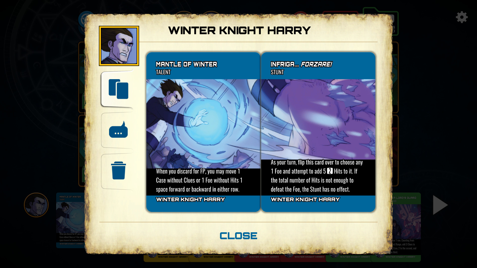 Dresden Files Cooperative Card Game: Winter Schemes