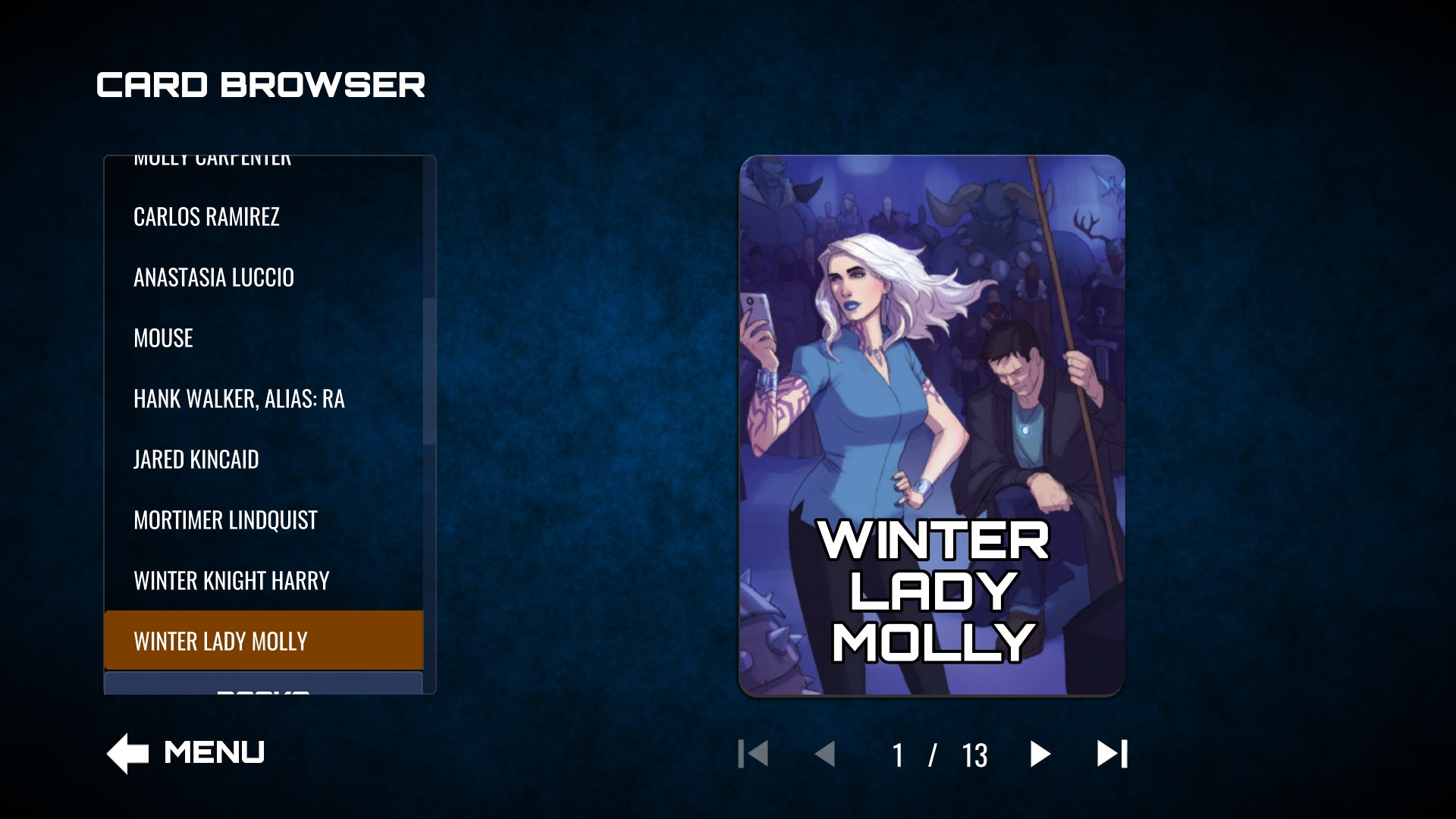 Dresden Files Cooperative Card Game: Winter Schemes
